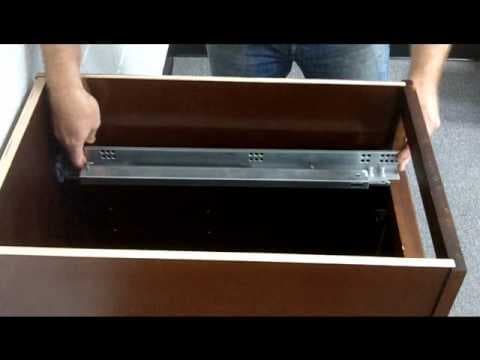 Soft close Drawer Glide Installation
