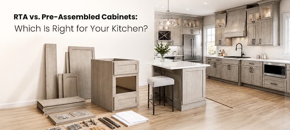 RTA vs. Pre-Assembled Cabinets: Which Is Right for Your Kitchen?