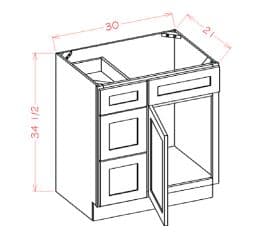 Shaker Navy - V3021DL