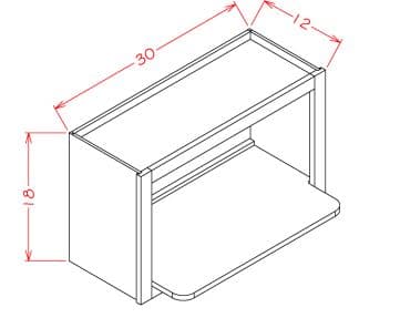 Shaker Unfinished - WMS3018
